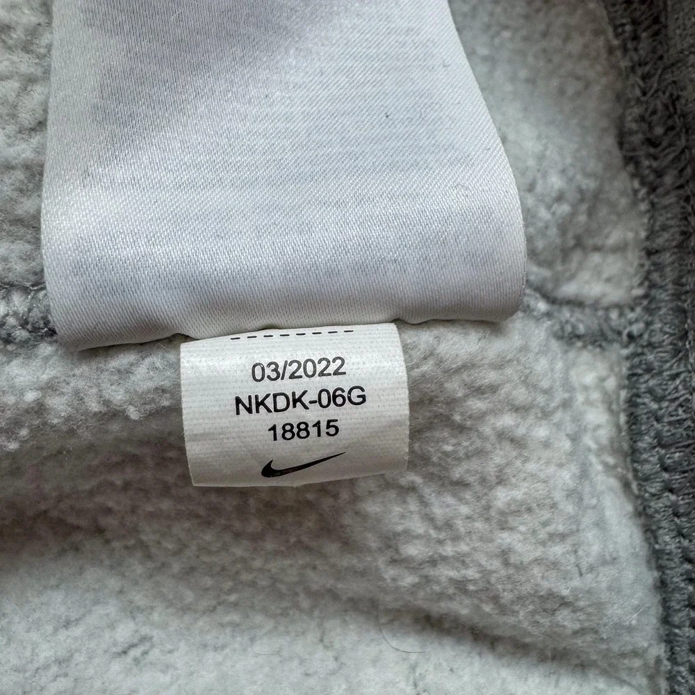 Dallas Cowboys Hoodie Pullover Mens Large Gray NFL Football‎ Fleece Nike